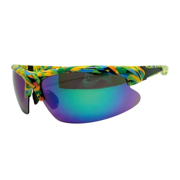 Unisex Windproof Half Rim Sports Sunglasses 5903