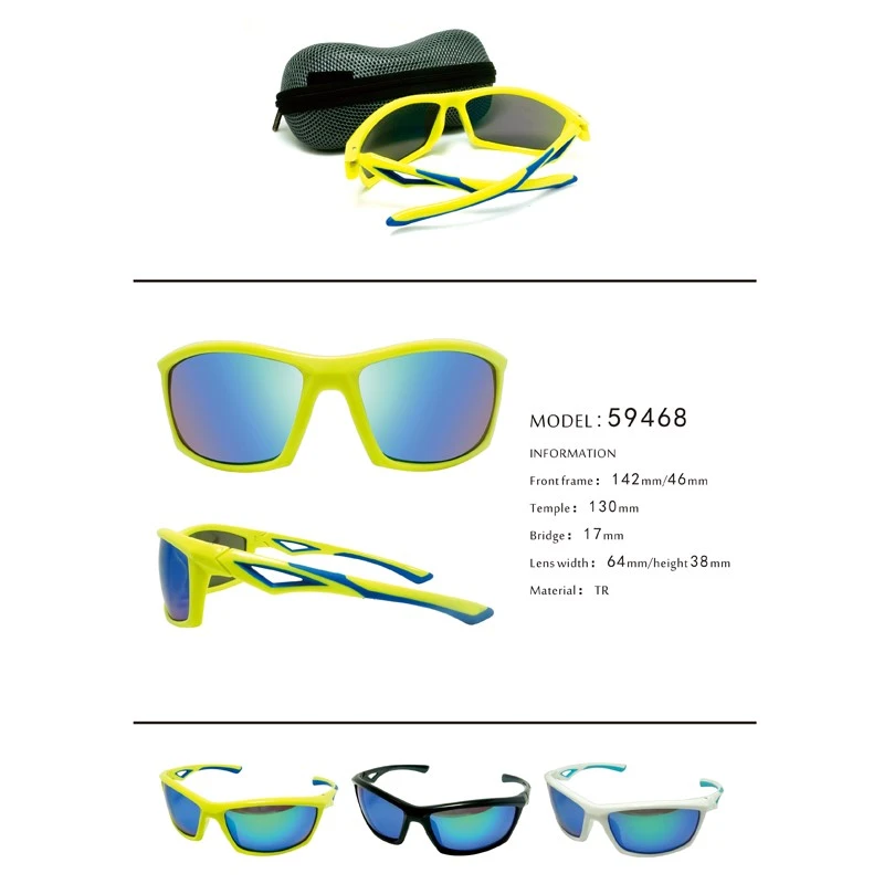 Square Wrap Anti Slip Full Rim Mirrored Sports Sunglasses 59468 2 Square Wrap Anti Slip Full Rim Mirrored Sports Sunglasses 59468 2