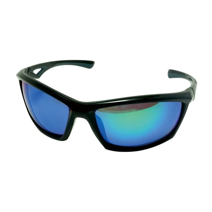 Square Wrap Anti Slip Full Rim Mirrored Sports Sunglasses 59468