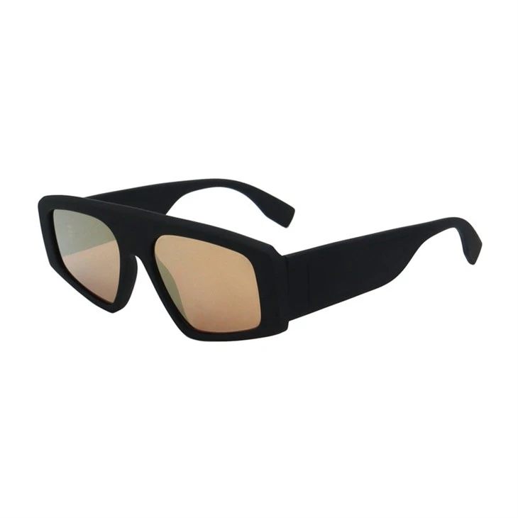 Unique Oversize Flat Retro Vintage Unisex Sunglasses 490736